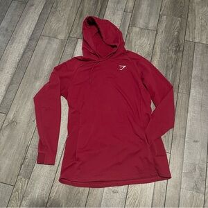 Gymshark Large Maroon Sweatshirt